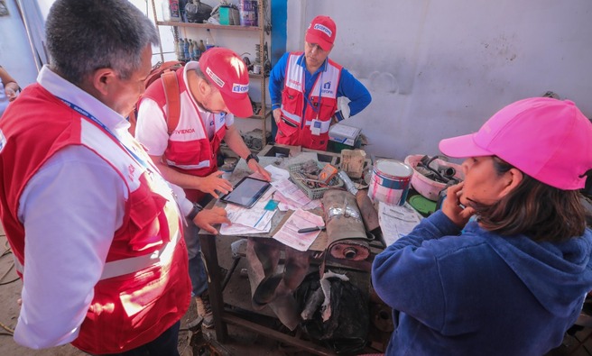 La brigada técnica visitará cerca de 400 lotes urbanos en las provincias de Huamanga y Urubamba, del 22 al 30 de octubre.