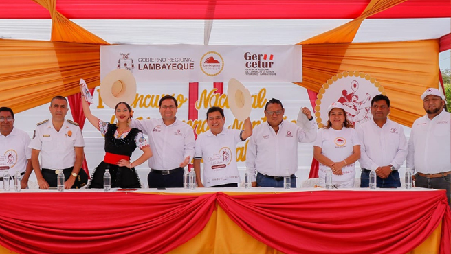 La región Lambayeque se vistió de gala para celebrar por primera vez el “I Concurso Nacional de Marinera Norteña.