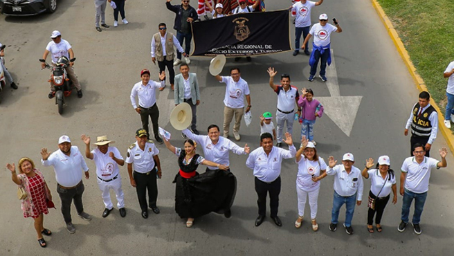 La región Lambayeque se vistió de gala para celebrar por primera vez el “I Concurso Nacional de Marinera Norteña.