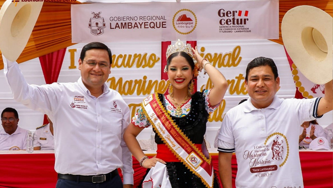 La región Lambayeque se vistió de gala para celebrar por primera vez el “I Concurso Nacional de Marinera Norteña.