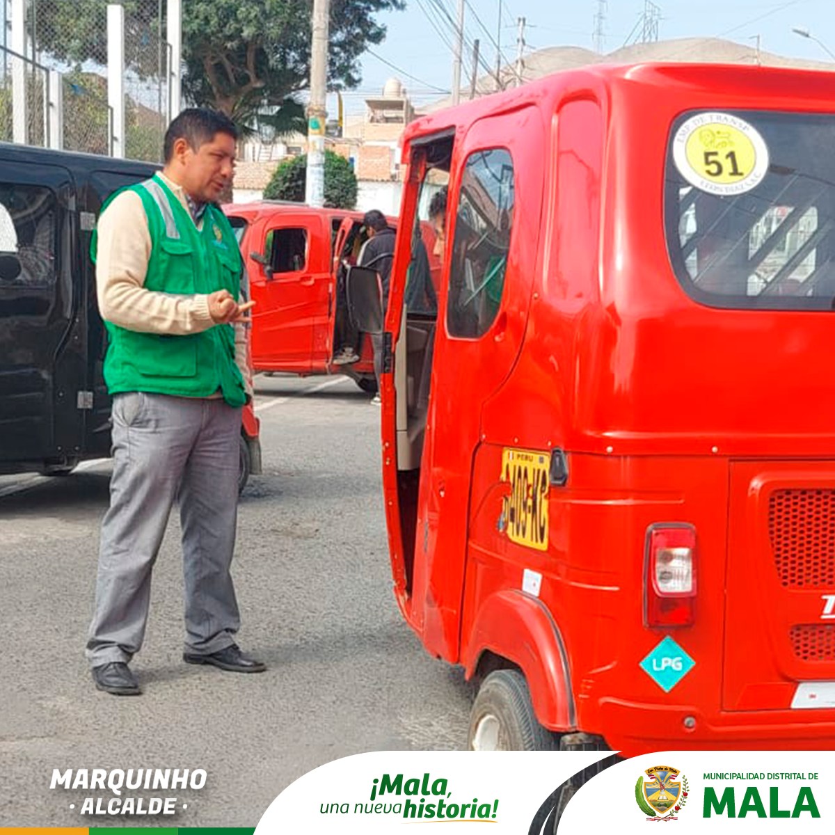Campaña de Acercamiento y Sensibilización al Mototaxista