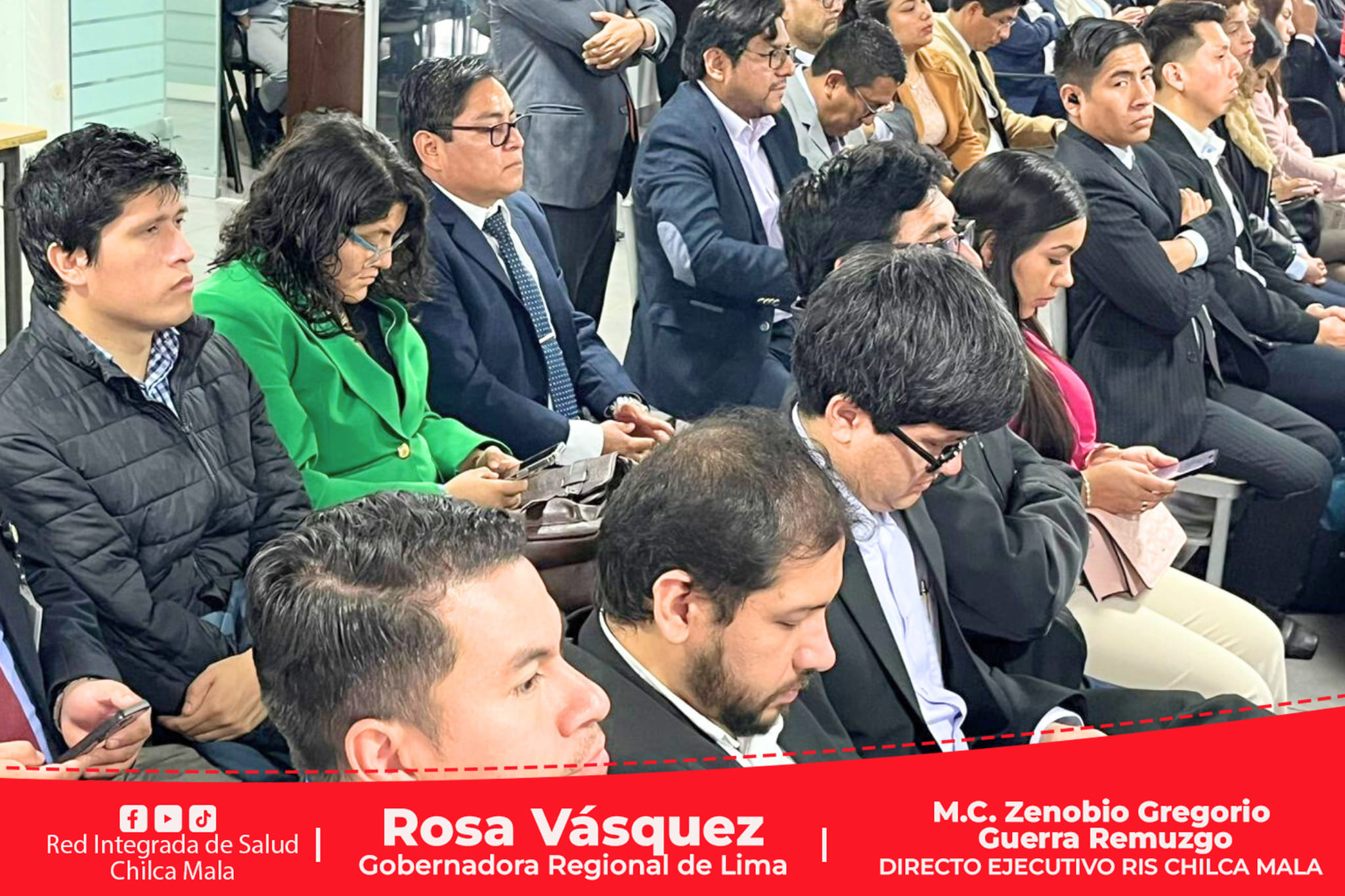 Director Ejecutivo de la RIS Chilca Mama participó de la apertura de la Superintendencia de Salud Chile de SuSalud
