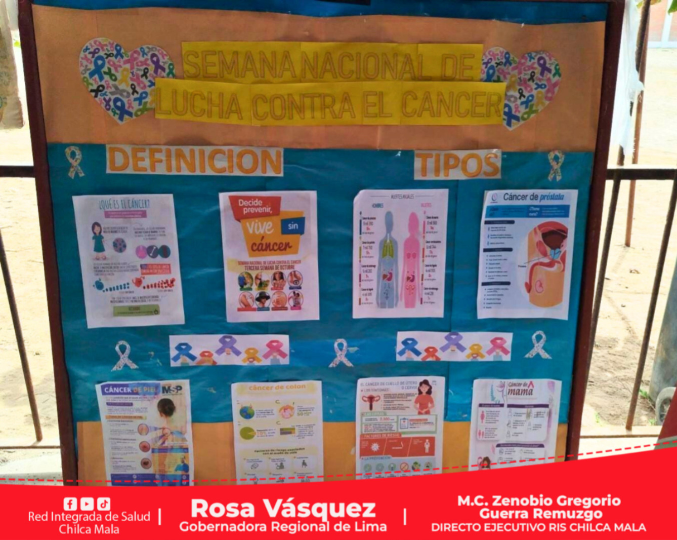 RIS Chilca Mala brinda sesiones de consejería en prevención del cáncer de mama