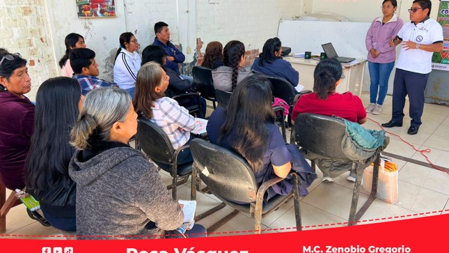 RIS Chilca Mala realiza mesa de trabajo con los coordinadores de salud ambiental de cada establecimiento de salud.