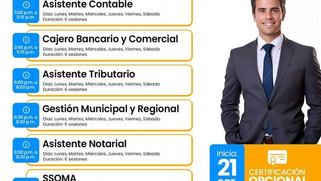 Lista de cursos