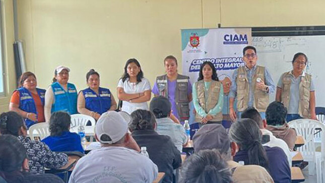 Paita continúa con empadronamiento para el adulto mayor.