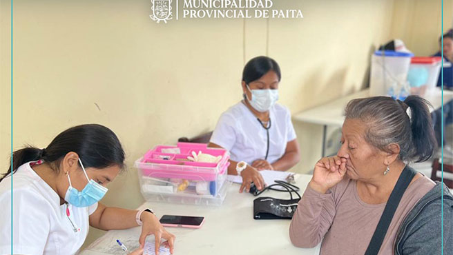 Paita continúa con empadronamiento para el adulto mayor.