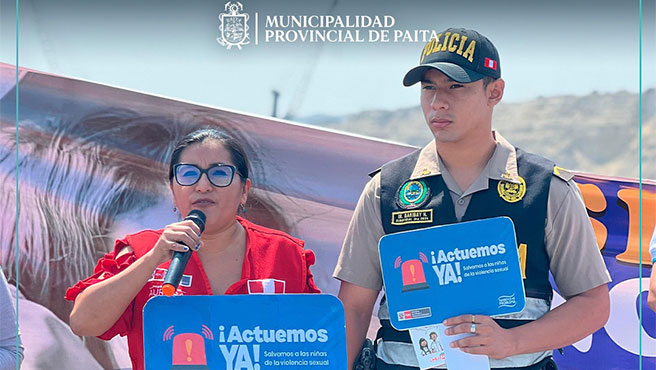 Municipalidad se une a la campaña "Sin clientes no hay trata, denuncia la trata de personas”