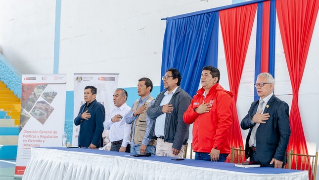 Audiencia Pública del Plan de Acondicionamiento Territorial de la provincia de Huaral 