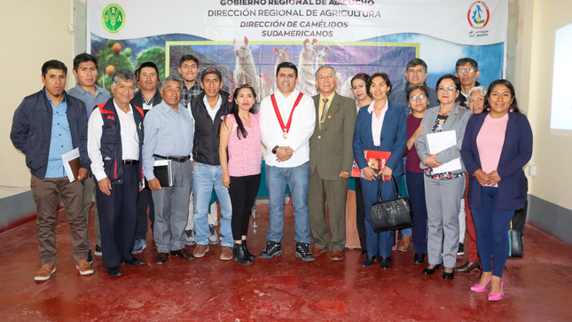 DRA Ayacucho sostuvo reunión para atender las necesidades de los productores alpaqueros