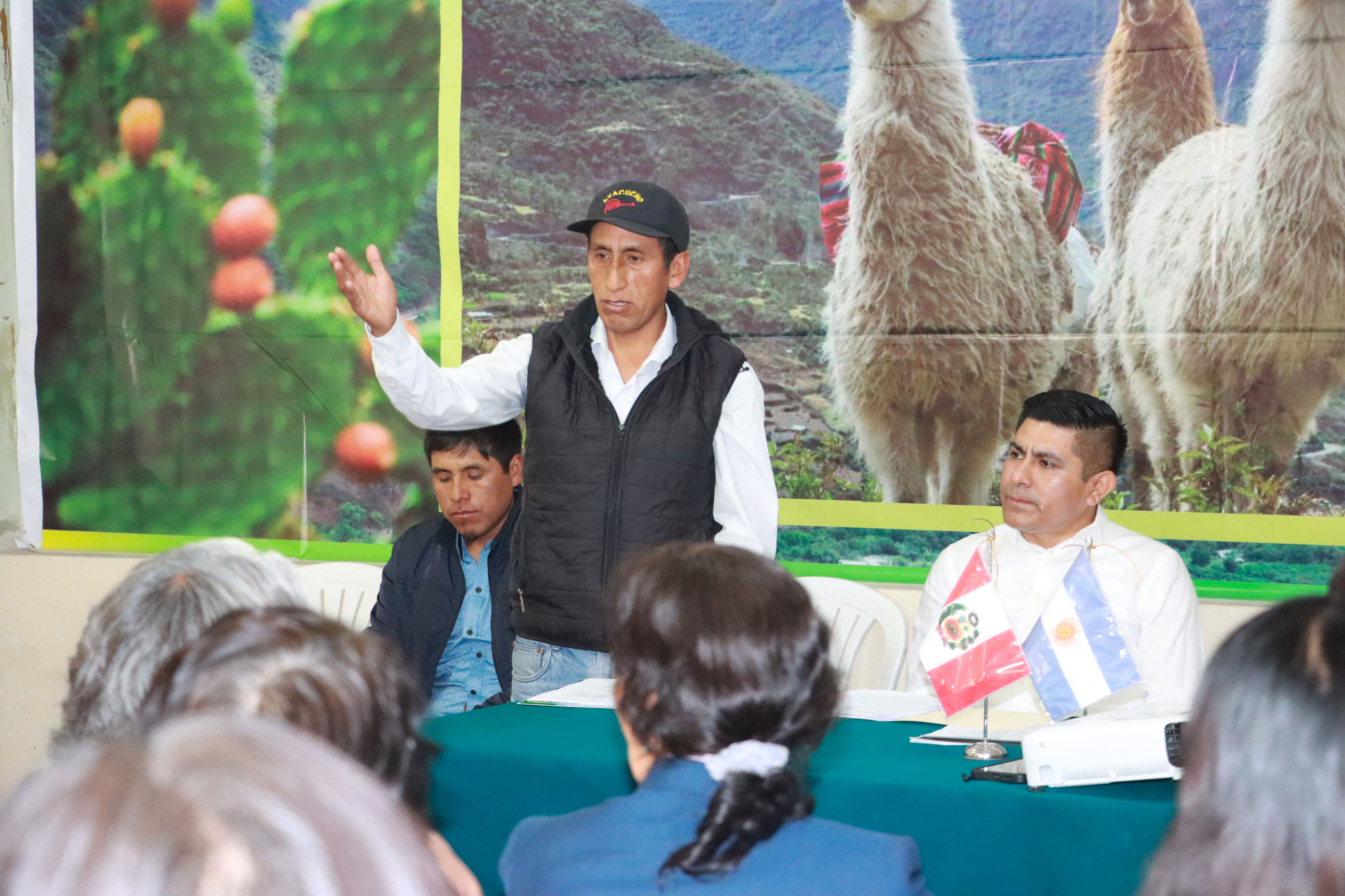 DRA Ayacucho sostuvo reunión para atender las necesidades de los productores alpaqueros