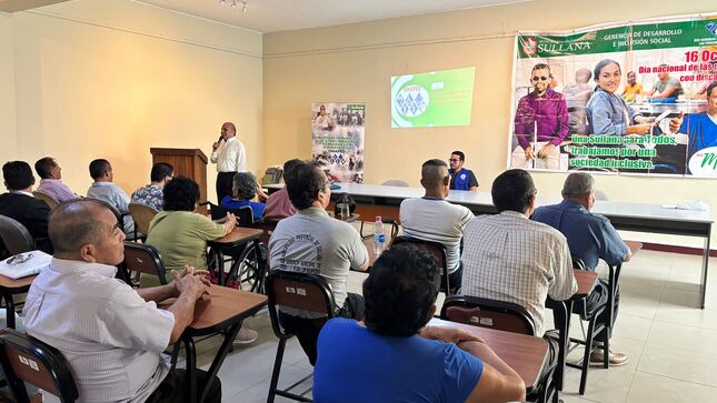 Charla de discapacidad 