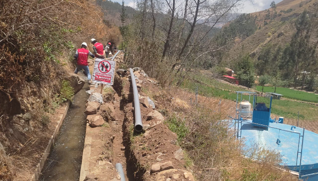 Contraloría alerta irregularidades en la ejecución del proyecto de agua potable en Unión Chumbao
