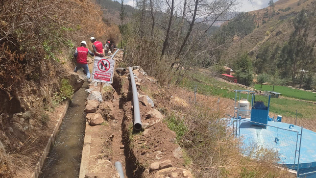 Contraloría alerta irregularidades en la ejecución del proyecto de agua potable en Unión Chumbao