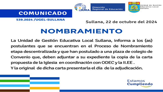Comunicado 539-2024 