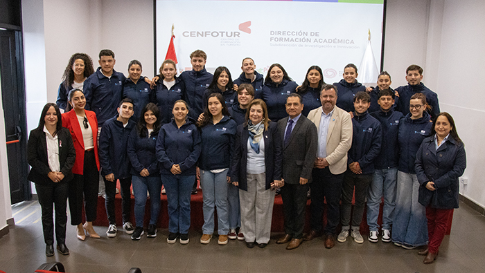 Delegación de estudiantes uruguayos llegan a CENFOTUR para participar de experiencia gastronómica