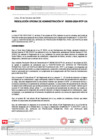Vista preliminar de documento Resolución de Oficina de Administración N° 000303-2024-OA