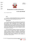 Vista preliminar de documento Resolución de Acuerdo de Directorio