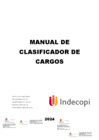 Vista preliminar de documento Anexo 1 - Propuesta de la modificación del Manual del Clasificador de Cargos 