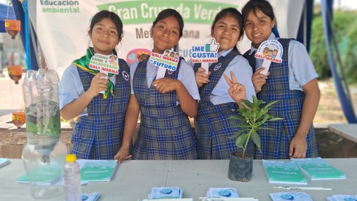 Qali Warma participa en feria por la Semana de la Educación Ambiental