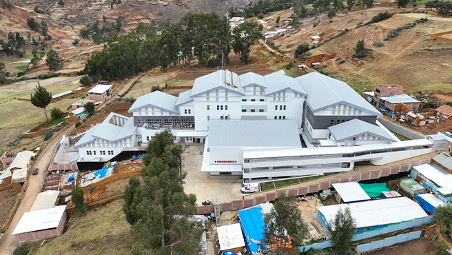 Huánuco: Hospital de Llata está próximo a iniciar su funcionamiento