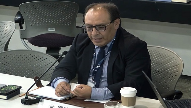 Magistrado del TC Gustavo Gutiérrez expuso en el XVI Congreso Iberoamericano de Derecho Constitucional que se realiza en la Universidad Autónoma de México