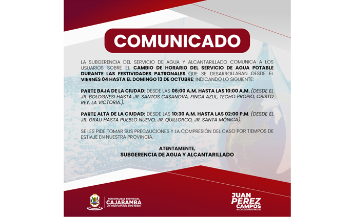 Atencion cajabamba