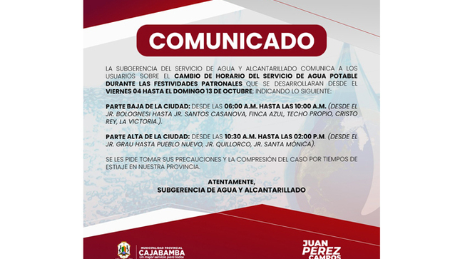Atencion cajabamba