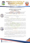 Vista preliminar de documento DECRETO DE ALCALDIA Nº001-2024-MDH-P-C001