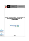 Vista preliminar de documento Manual de Clasificador de Cargos - 2024