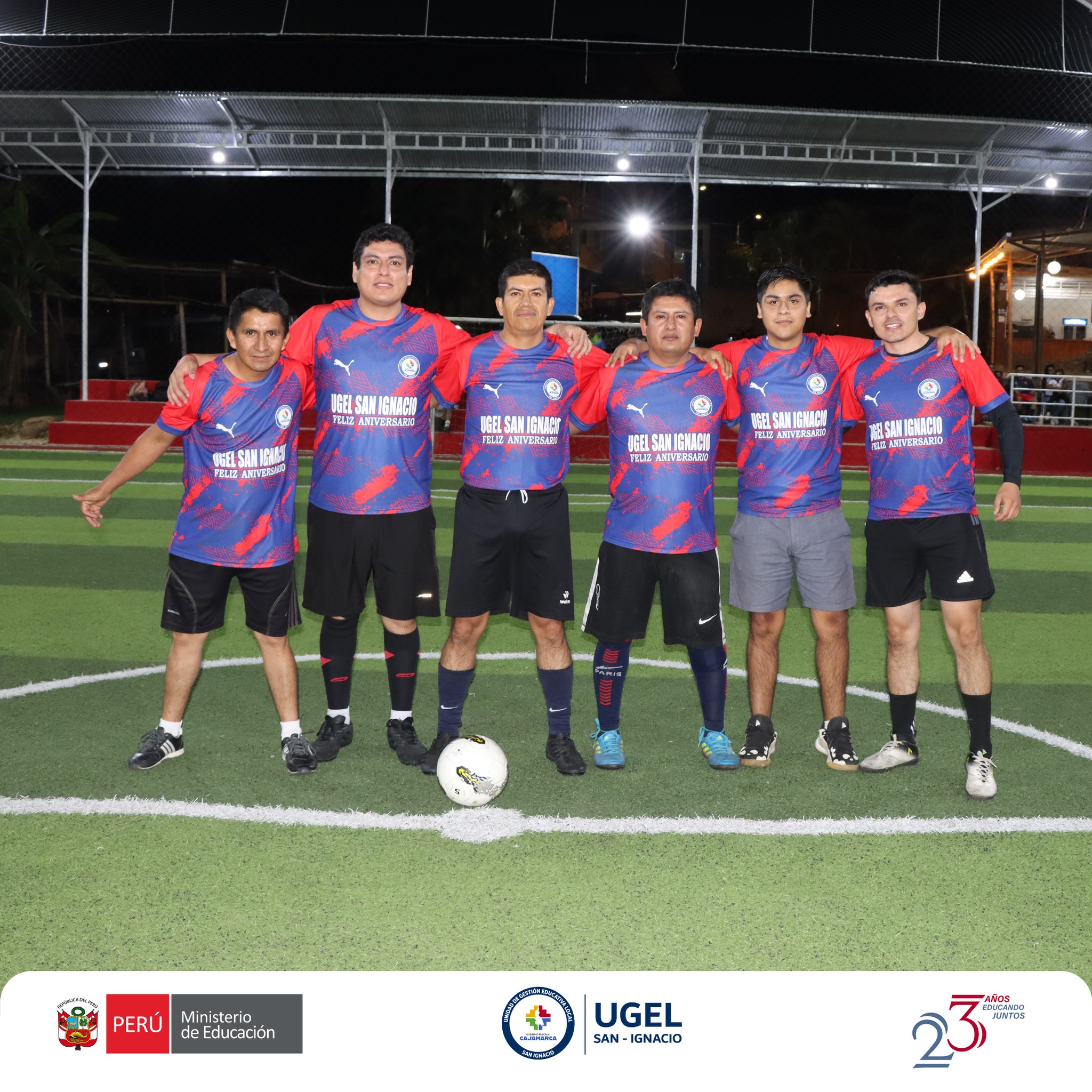 Ingauruación del campeonato interno institucional de aniversario