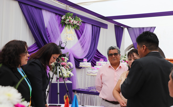 Celebrando el amor II Matrimonio Civil Masivo 2024 en la fiesta patronal