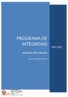 Vista preliminar de documento PROGRAMA DE INTEGRIDAD DEL MINISTERIO DEL AMBIENTE 2024