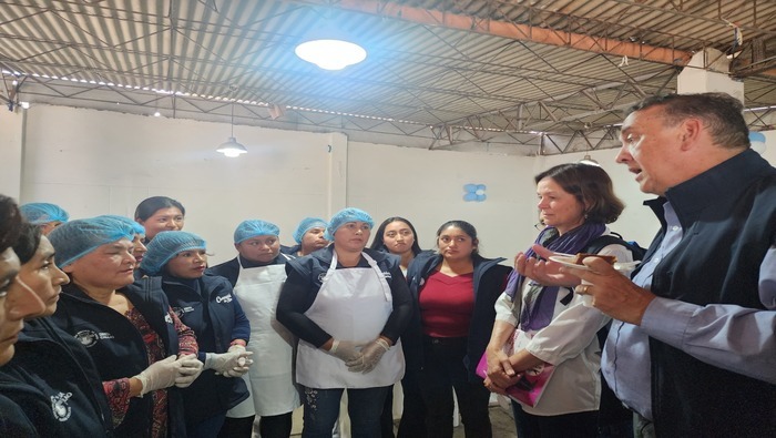 Autoridades que participaron en la actividad