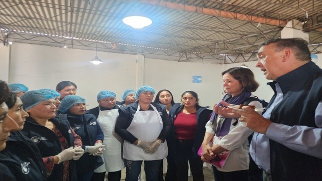 Autoridades que participaron en la actividad 