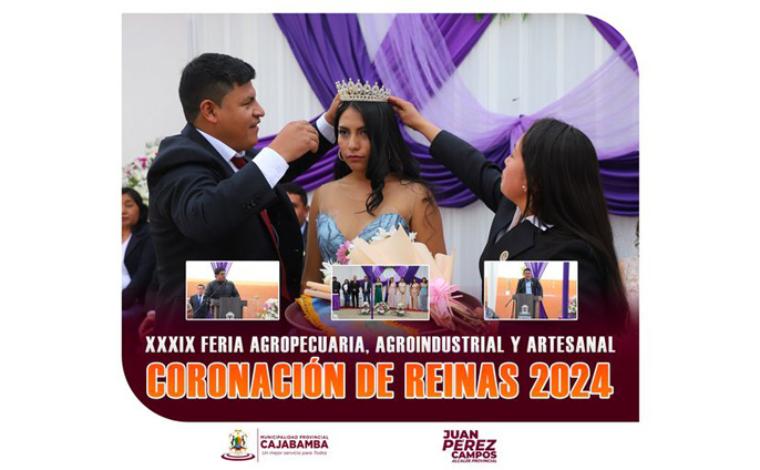 ¡Hoy celebramos la coronación de las majestades a la XXXIX Feria Agropecuaria, Agroindustrial y Artesanal Santísima Virgen del Rosario!