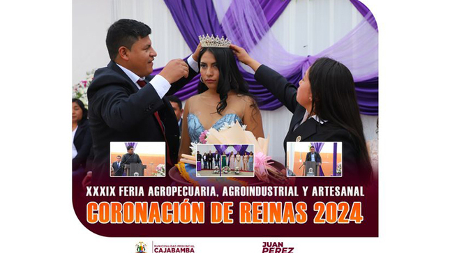  ¡Hoy celebramos la coronación de las majestades a la XXXIX Feria Agropecuaria, Agroindustrial y Artesanal Santísima Virgen del Rosario! 