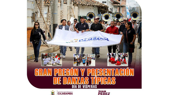 Gran pregón y presentación de danzas típicas