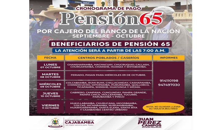 Atención Cajabamba