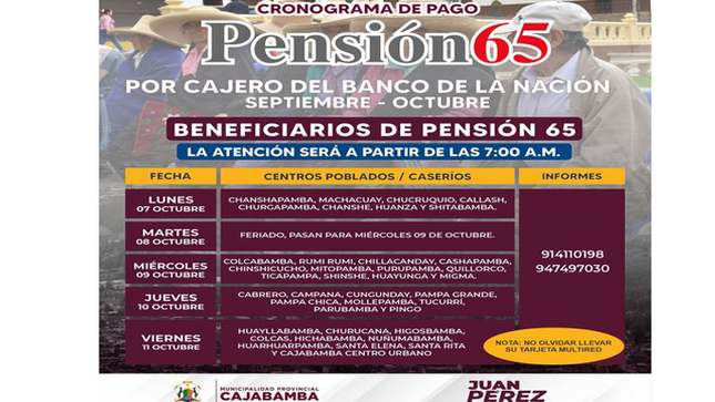 Atención Cajabamba