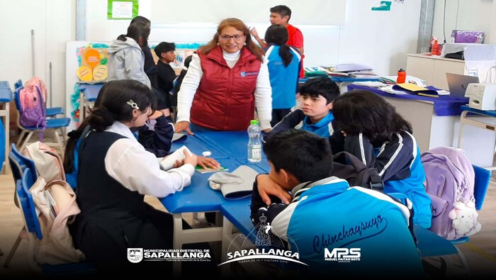 Sapallanga promueve la educación y prevención para adolecentes