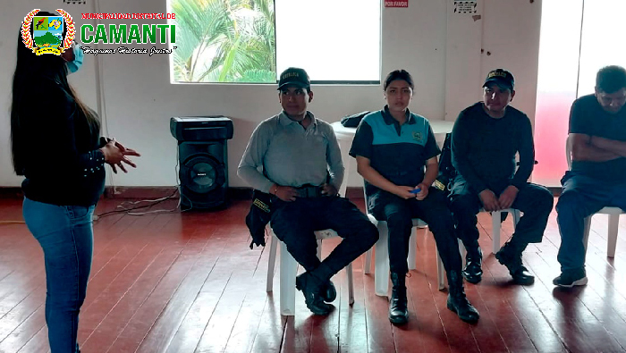Exitosa capacitación a todo el personal de serenazgo y seguridad ciudadana