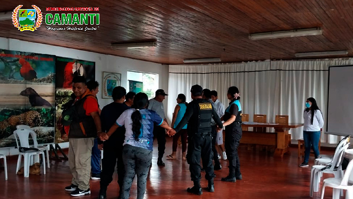 Exitosa capacitación a todo el personal de serenazgo y seguridad ciudadana