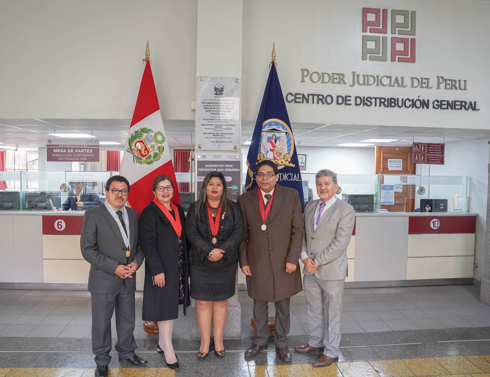 Corte Superior de Justicia de Cusco implementa el Expediente Judicial Electrónico y Mesa de Partes Electrónica