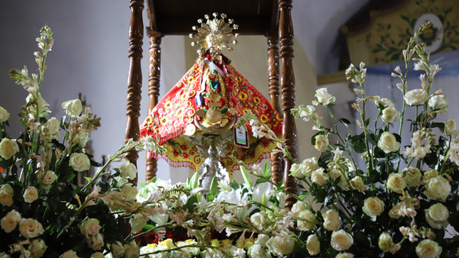 Solemne procesión de la venerada imagen de la santísima virgen del rosario 