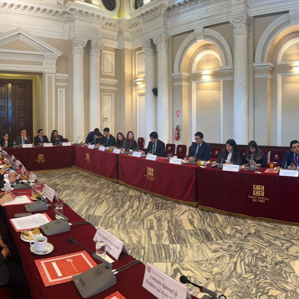 Corte de Cusco participó de la visita de la Alta Delegación del Tribunal Supremo de China