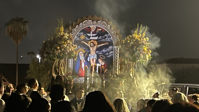Arizona: comunidad peruana rinde homenaje al Cristo Moreno en Mesa