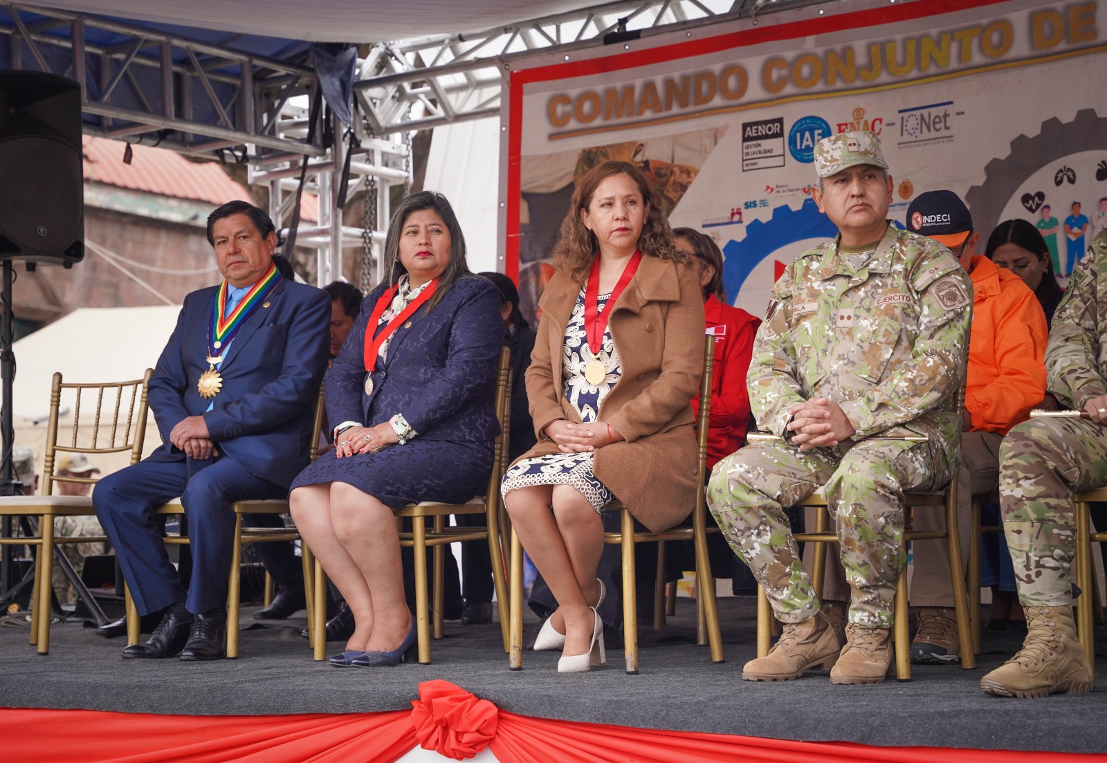 Corte Superior de Justicia de Cusco participa en la Campaña Cívica Multisectorial de Santiago