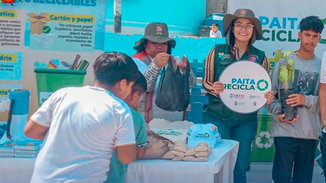 Recolectan 1 tonelada de reciclaje en ECO TRUEQUE DE LA ISLILLA