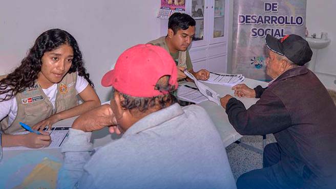 Municipalidad culminó con éxito el empadronamiento al CENTRO INTEGRAL DEL ADULTO MAYOR